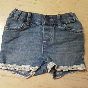 Girl denim short